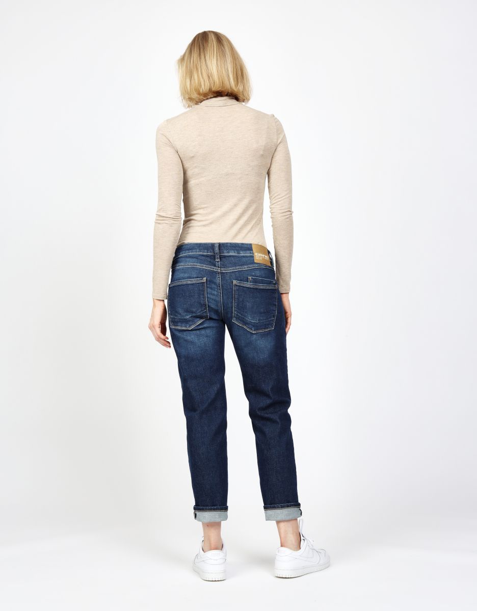 Gang 94Nadia Cropped Jeans Sea Tide Worn Wash