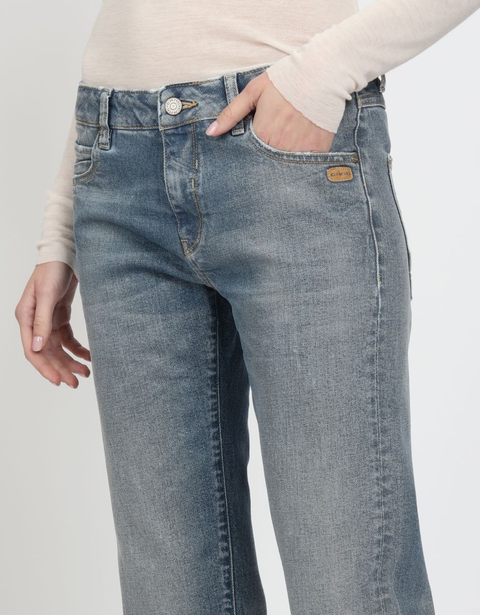 Gang 94Nadia Cropped Light Blue Grey