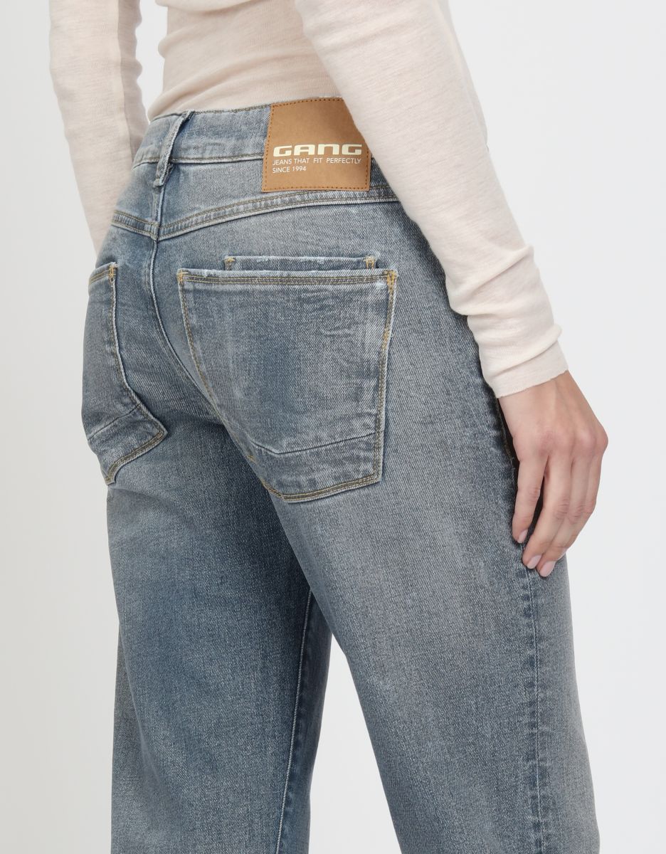 Gang 94Nadia Cropped Light Blue Grey