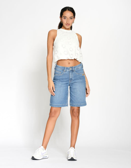 Gang 94Carlotta Bermuda Easy Midblue