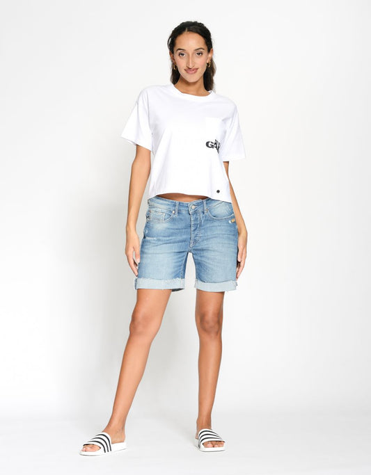Gang 94Nica Shorts Mid Denim Used