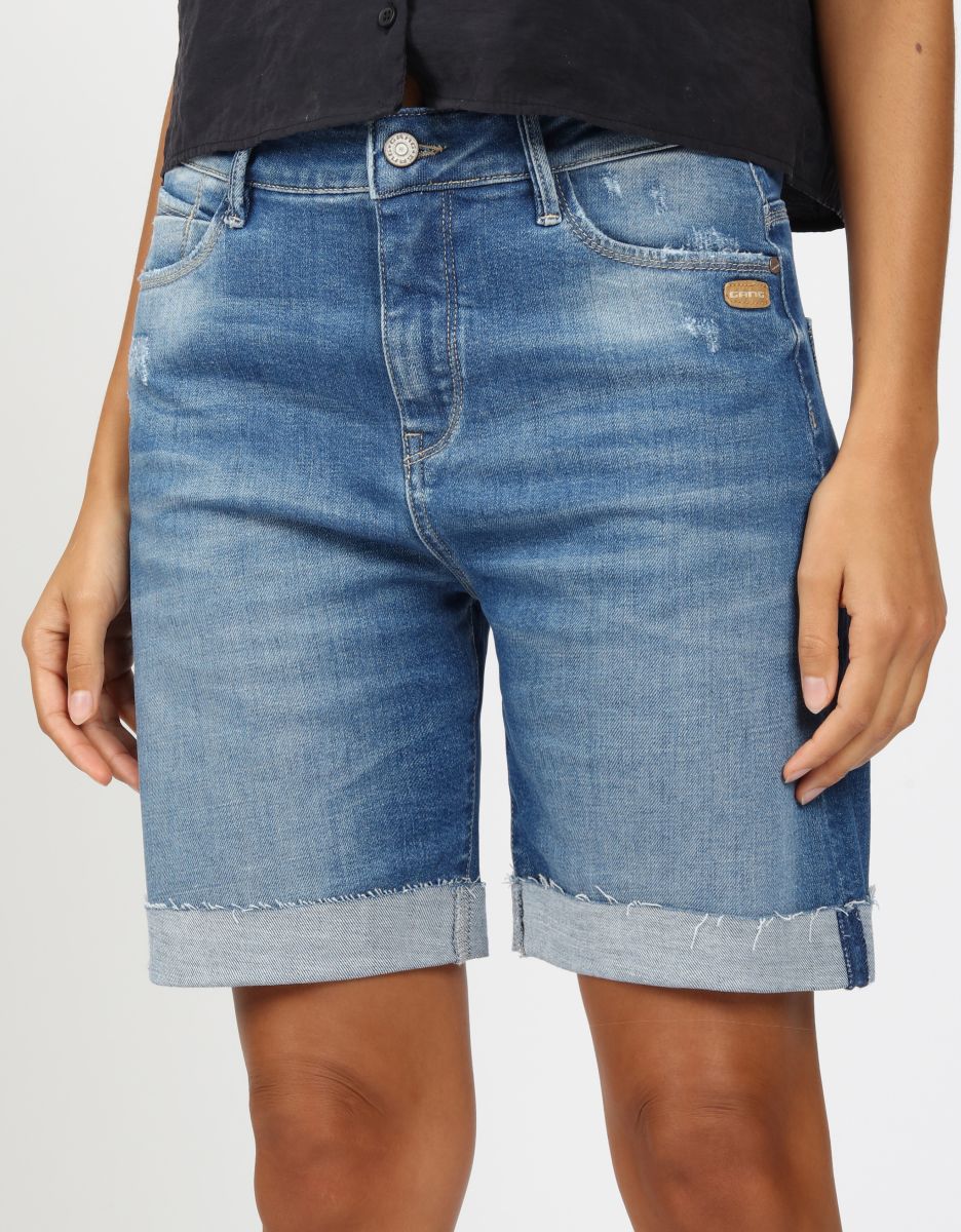 Gang 94Ida Bermuda Midblue Aged