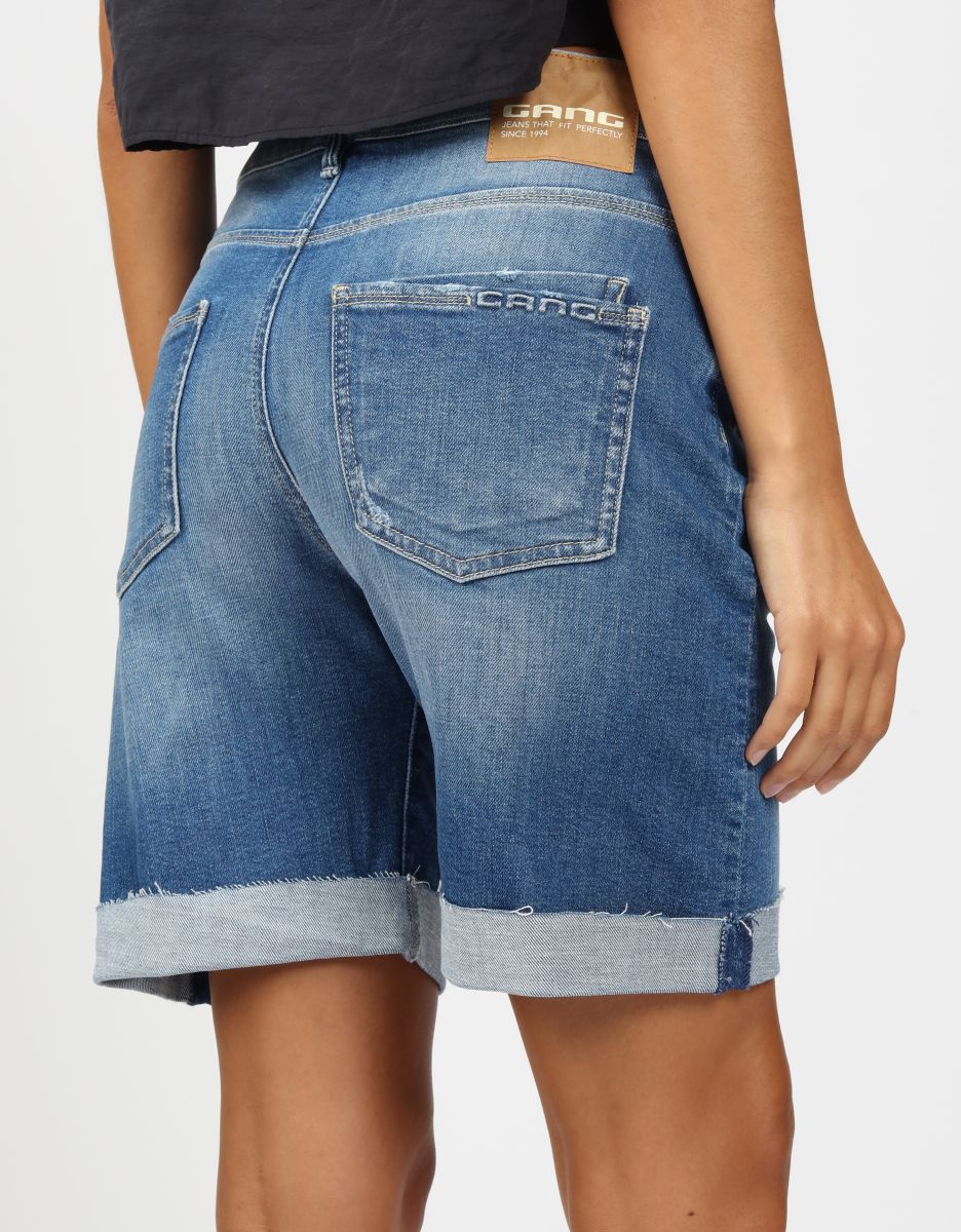 Gang 94Ida Bermuda Midblue Aged