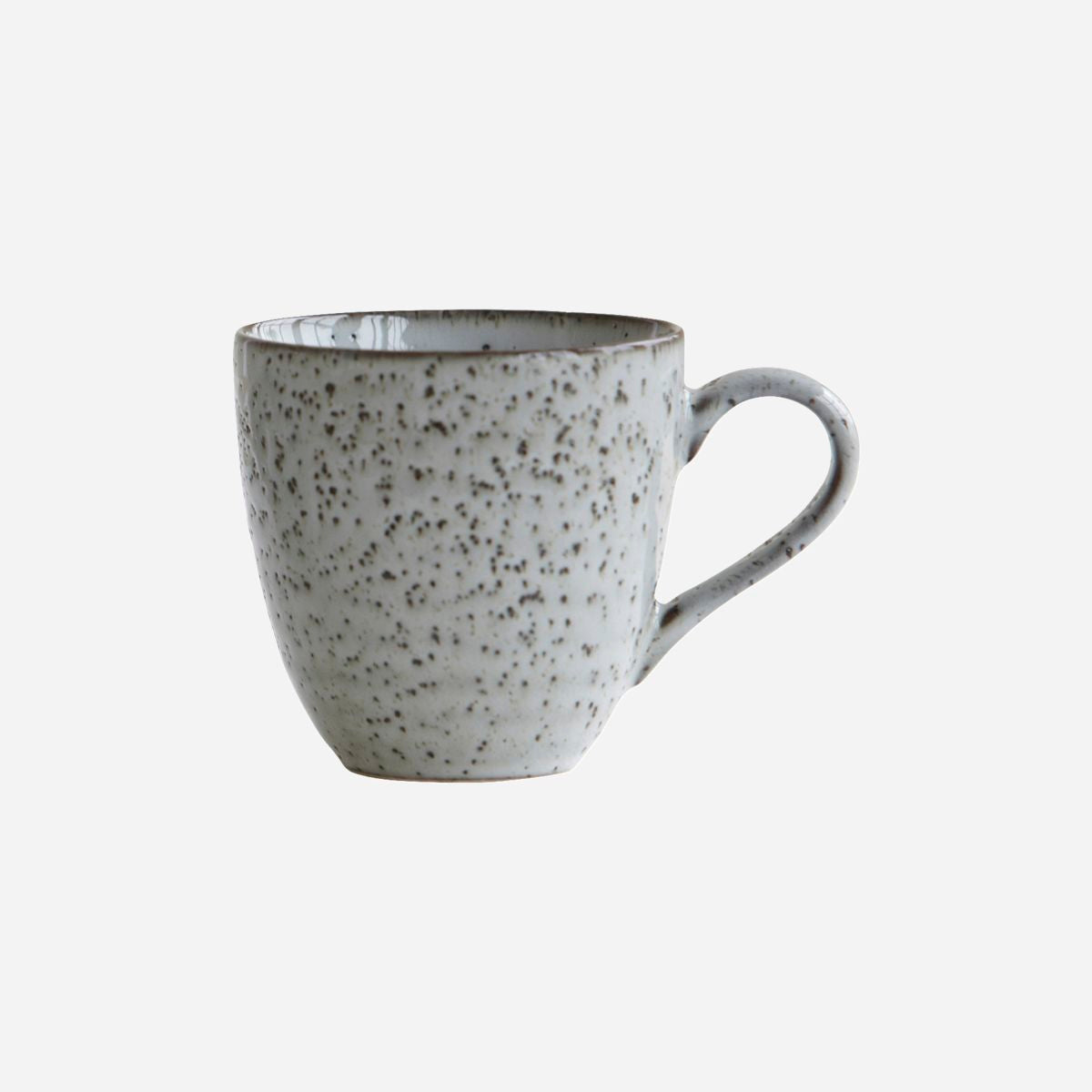 Tasse, Rustic, Grau/Blau