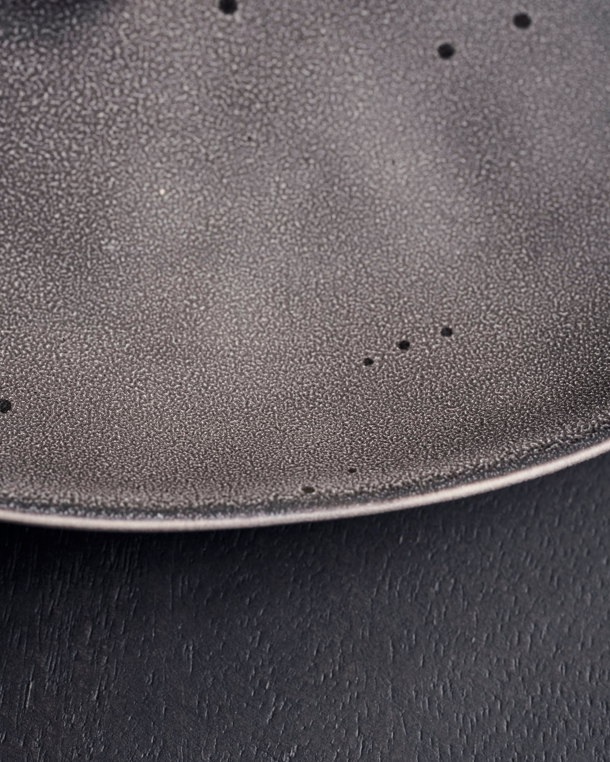 Teller, Rustic, Dunkelgrau