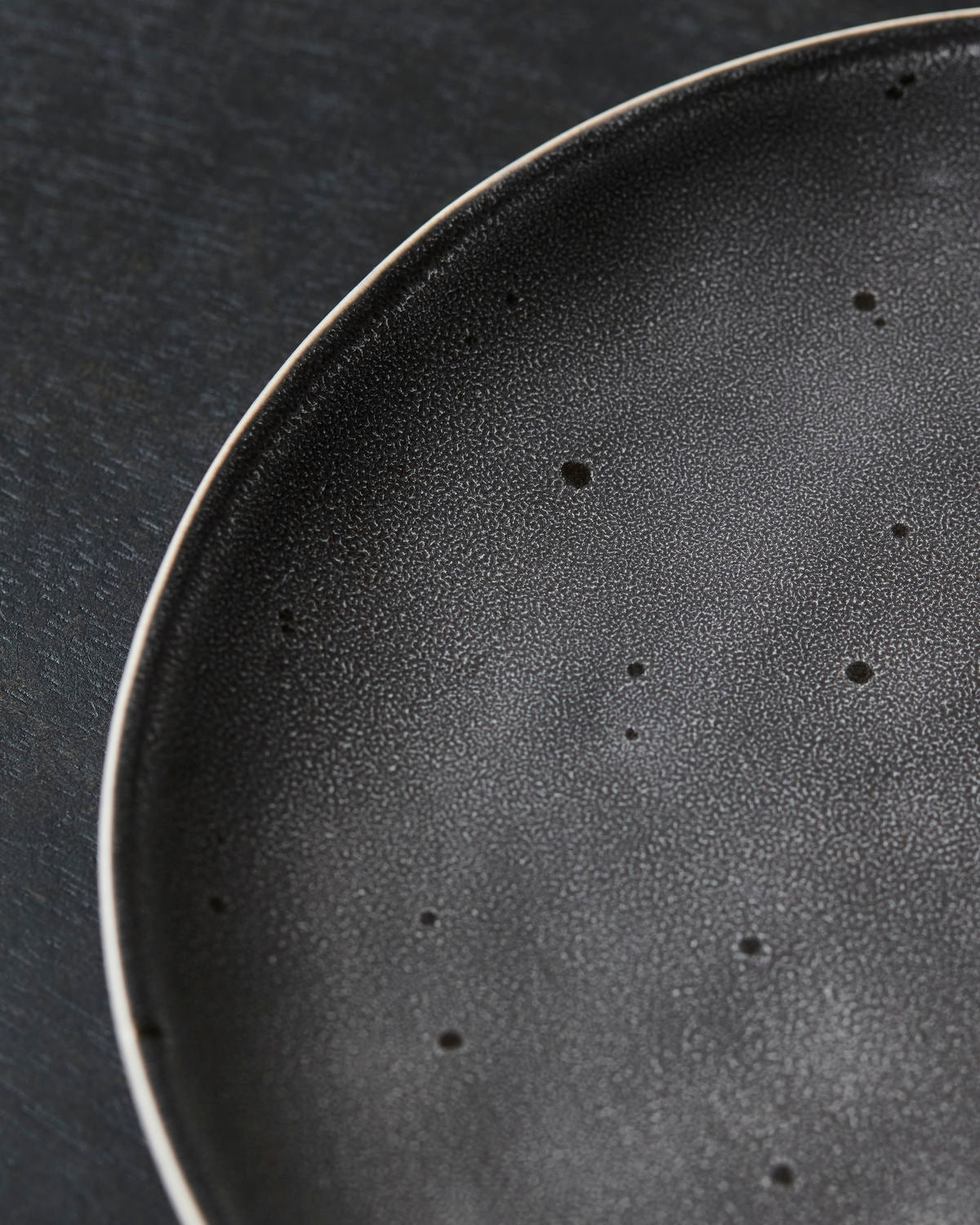 Kuchenteller, Rustic, Dunkelgrau