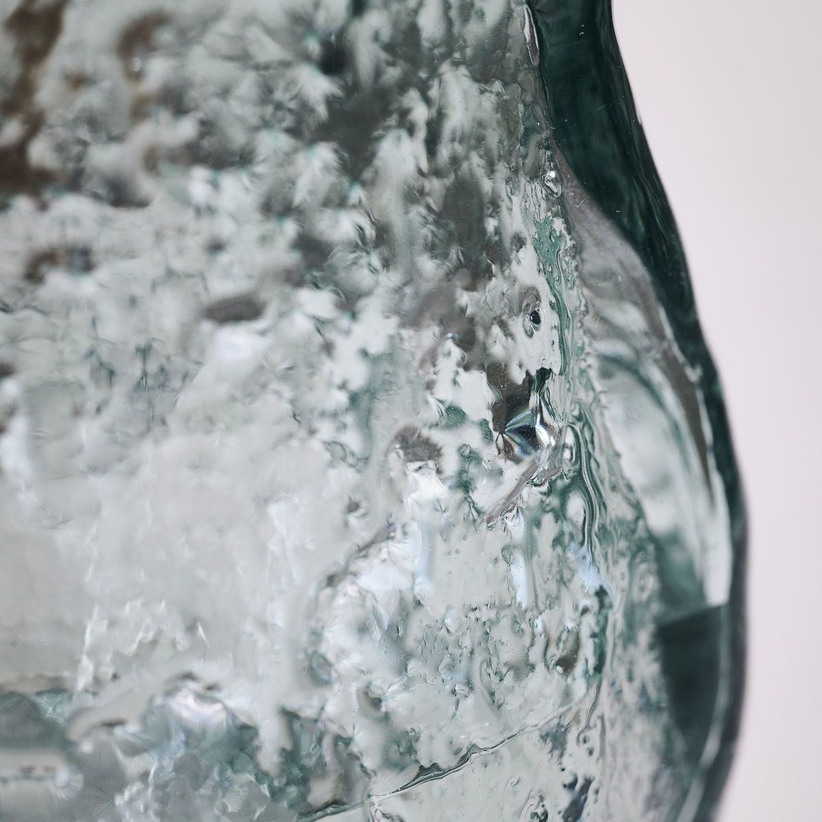 Vase, Moun, Hellblau