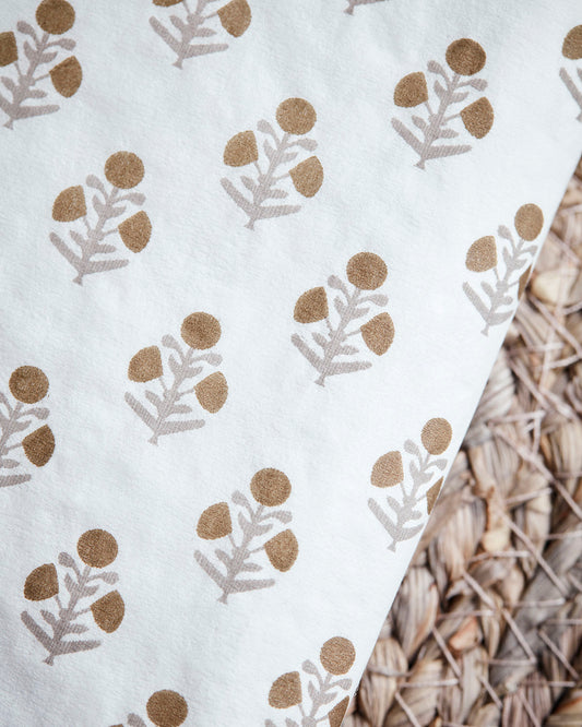 Servietten, Mady, Grau/braun