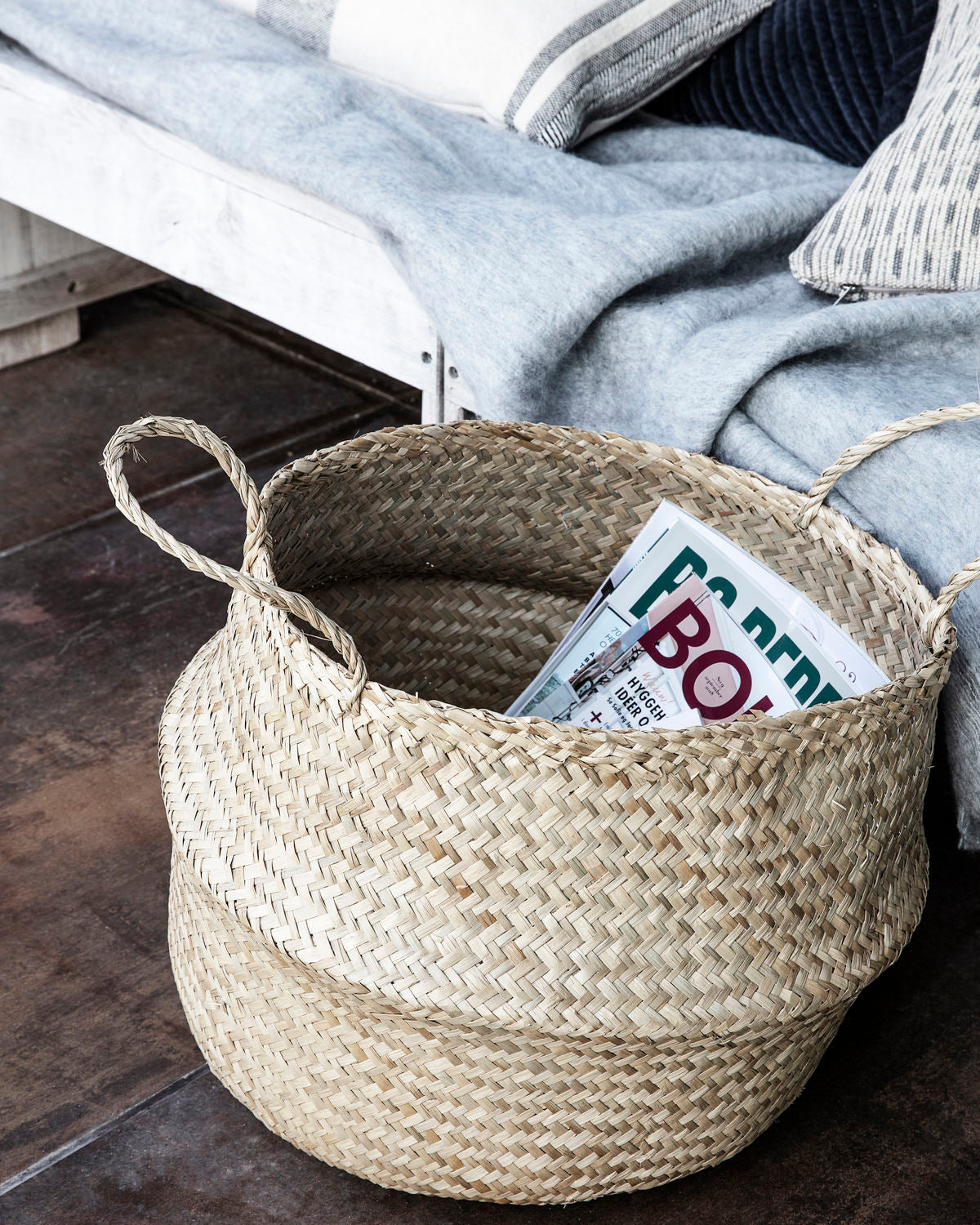 Korb, Tanger, Natur 30 cm