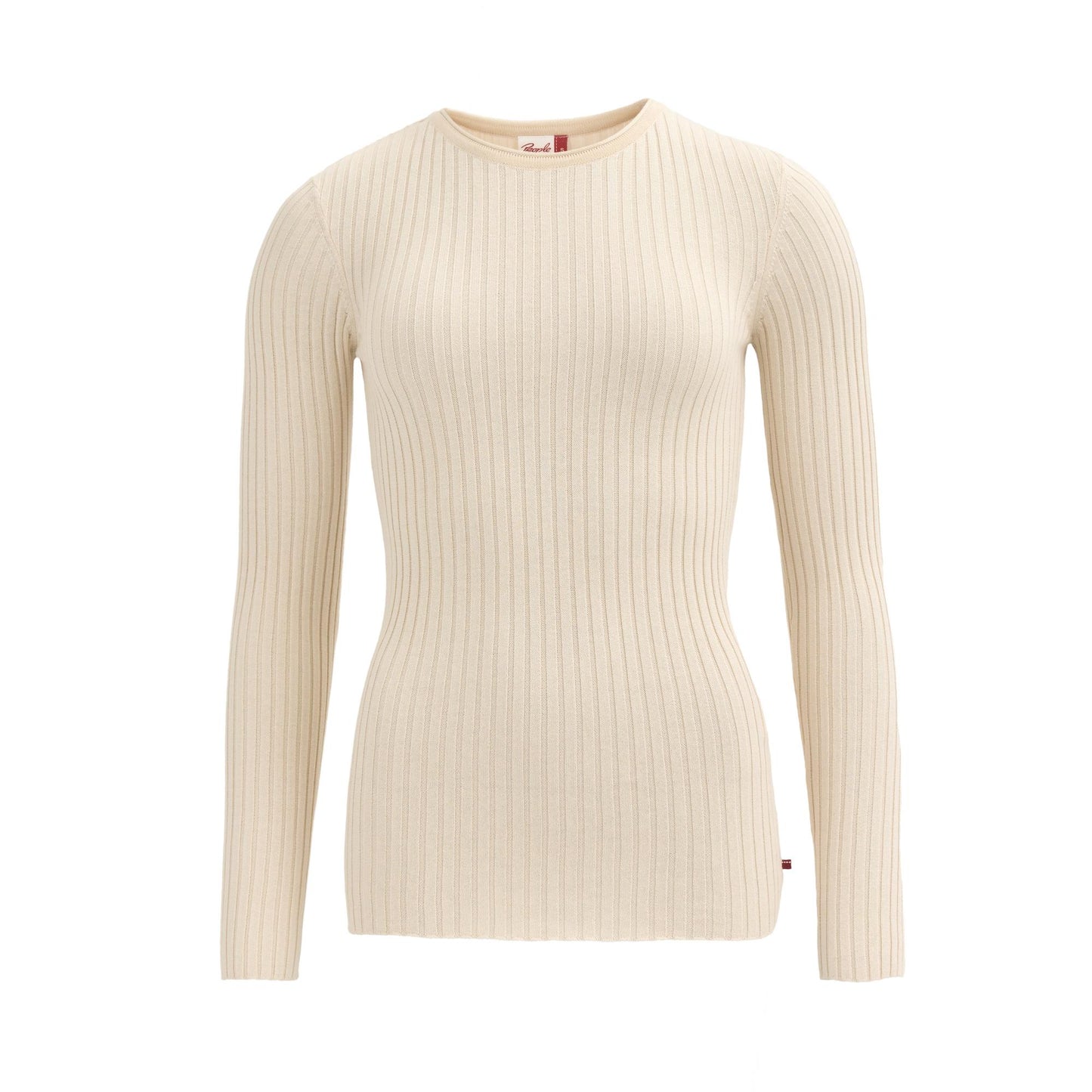 PWO Rippstrickpullover GOTS Natur