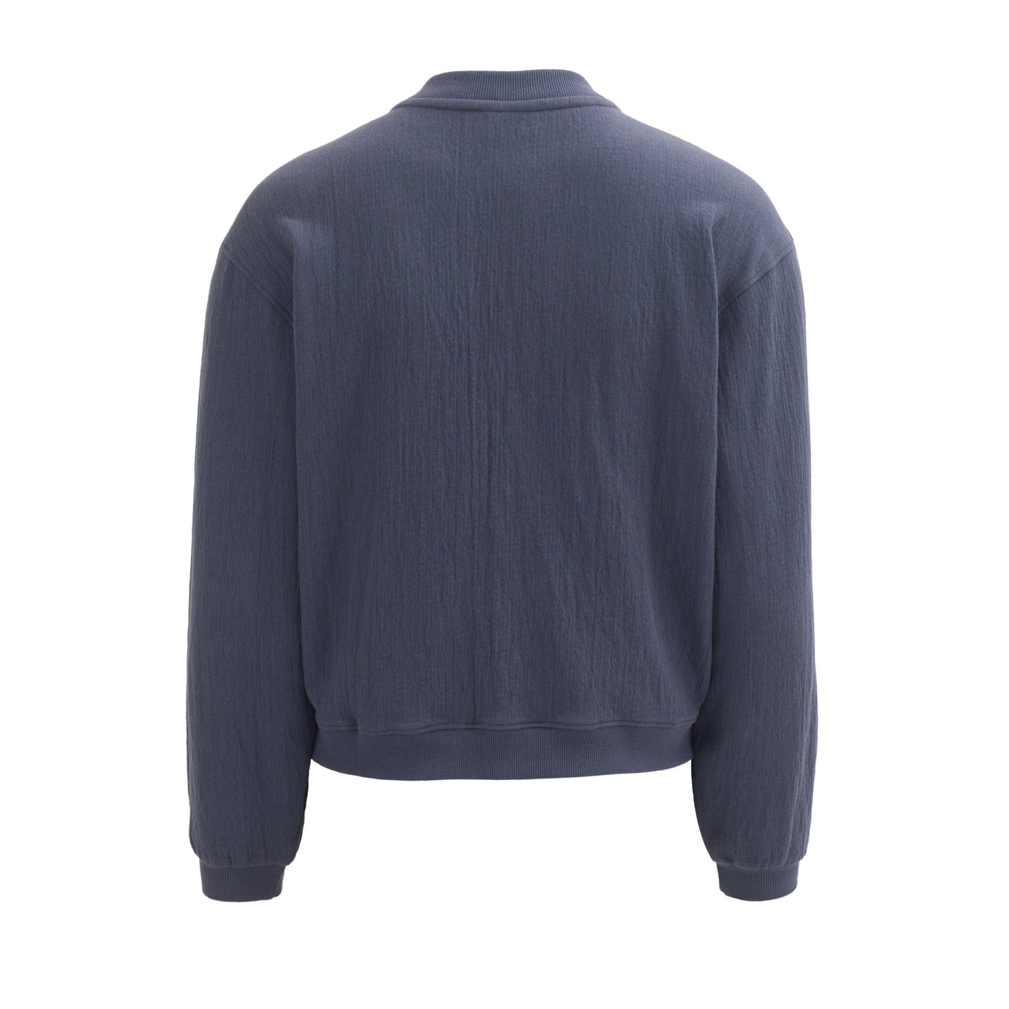 PWO Sweat Blouson GOTS rauchblau