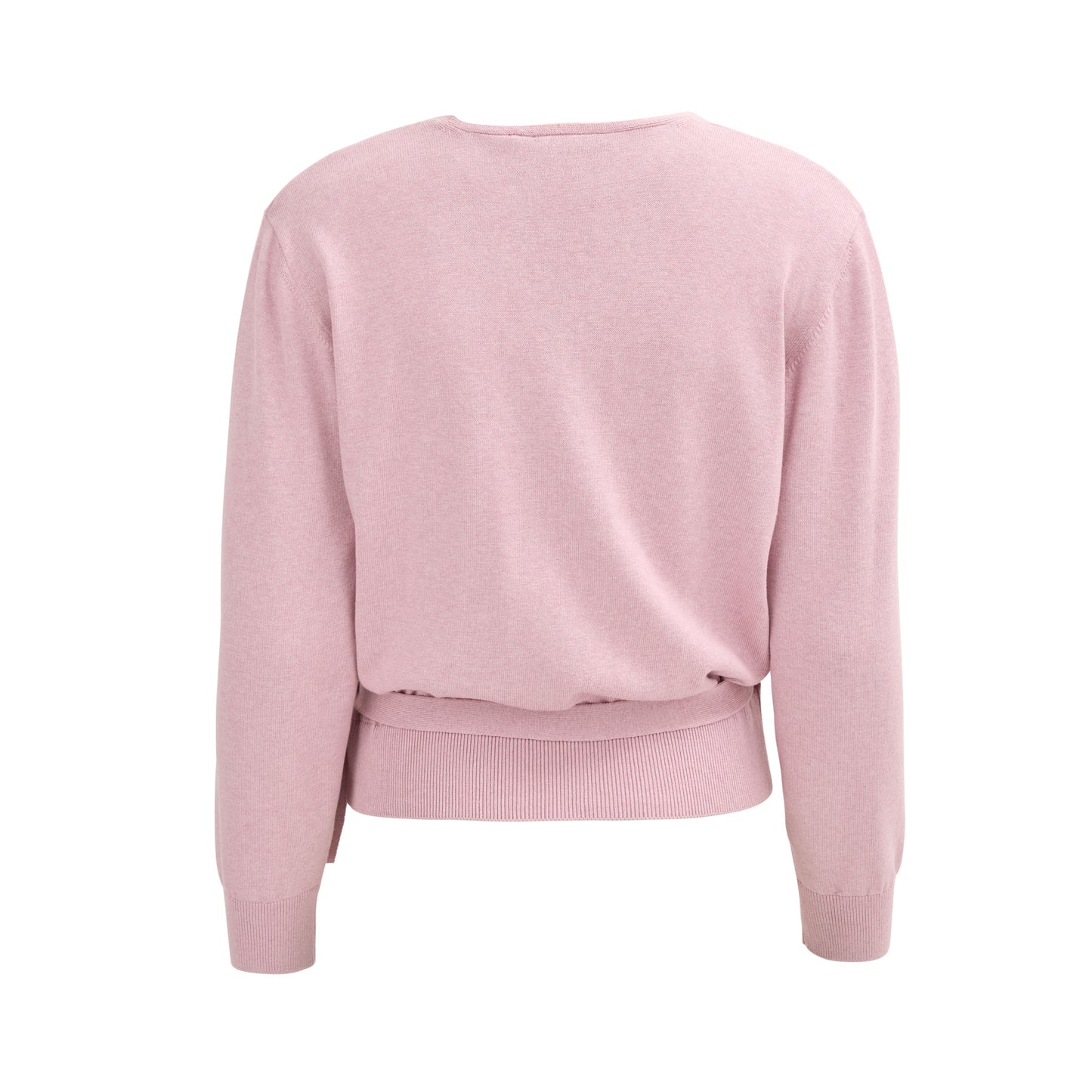 PWO Wickel Strickjackec Rosa