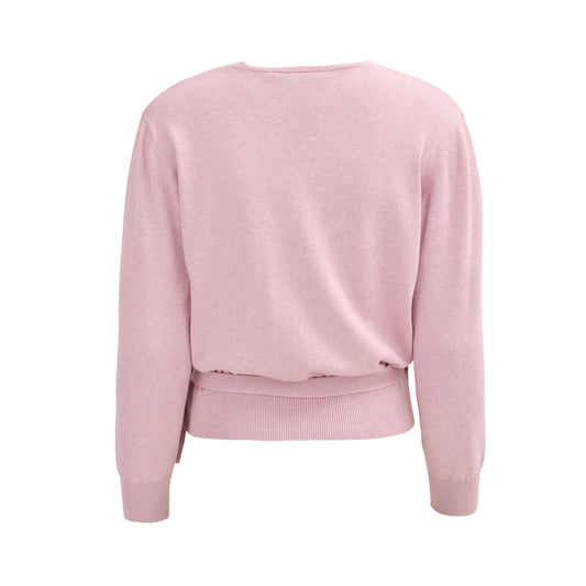 PWO Wickel Strickjackec Rosa