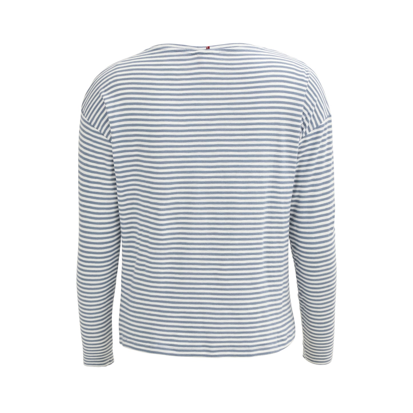 PWO Langarm Shirt Jeansblau