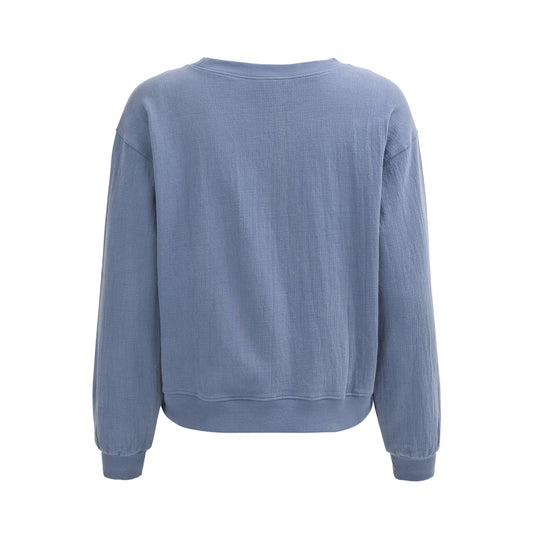 PWO Sweat-Pullover Blau