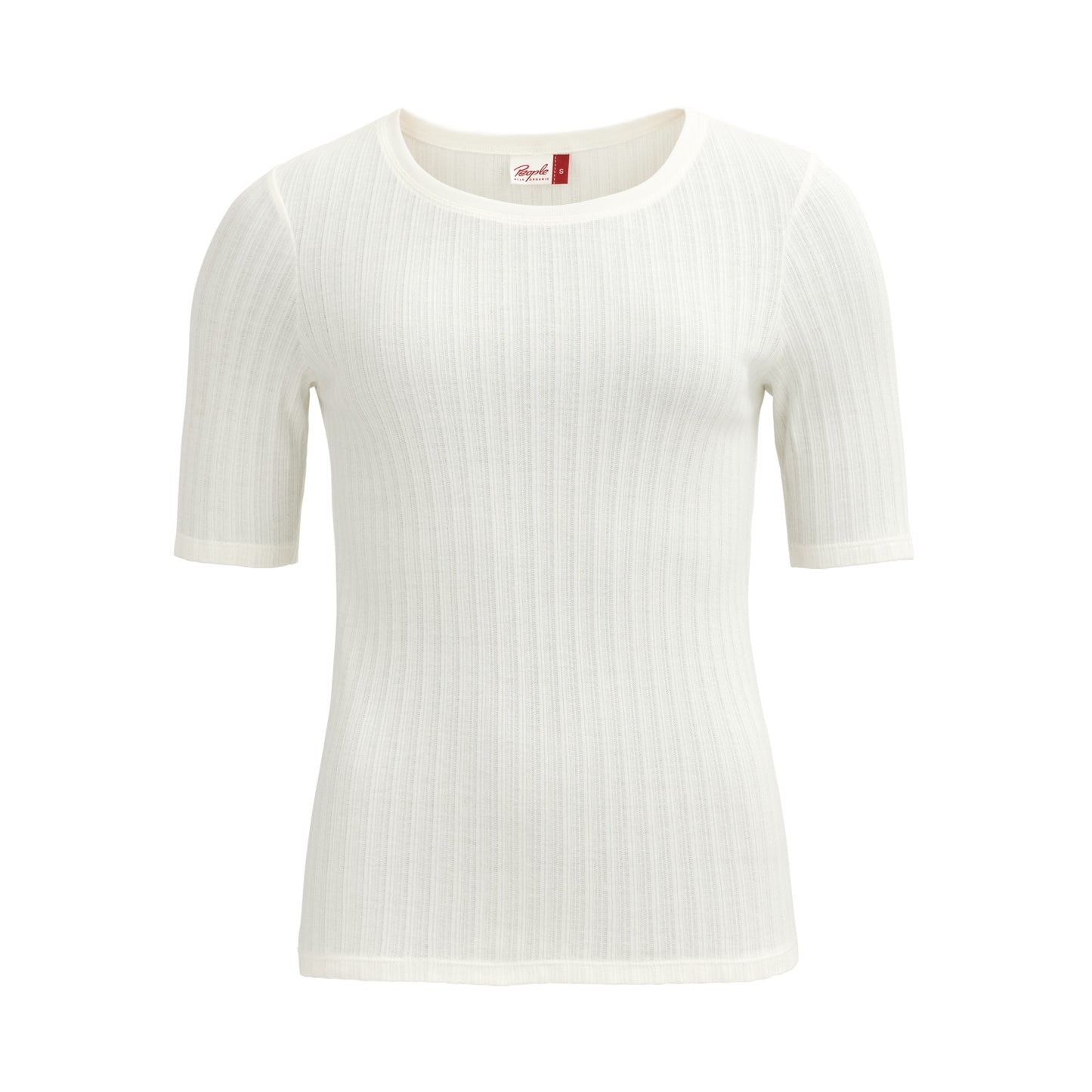 PWO Halbarm Shirt Weiß
