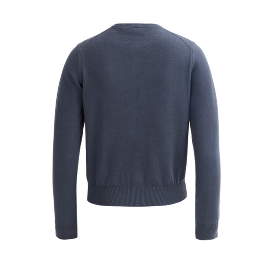 PWO Strick-Jacke Indigoblau