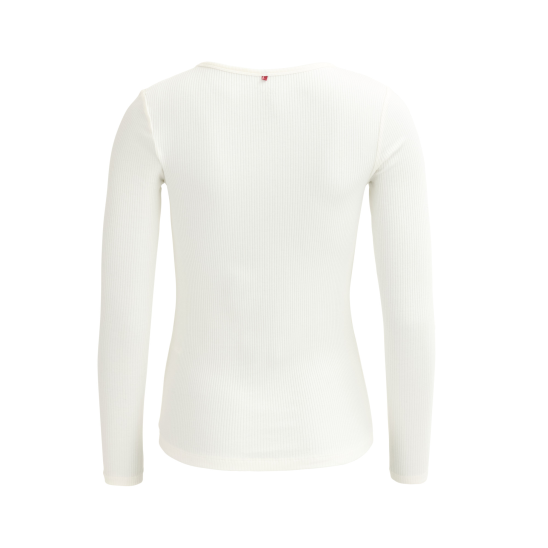 PWO Langarm-Shirt Weiß