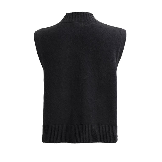 PWO Boucléstrick Pulluner Schwarz