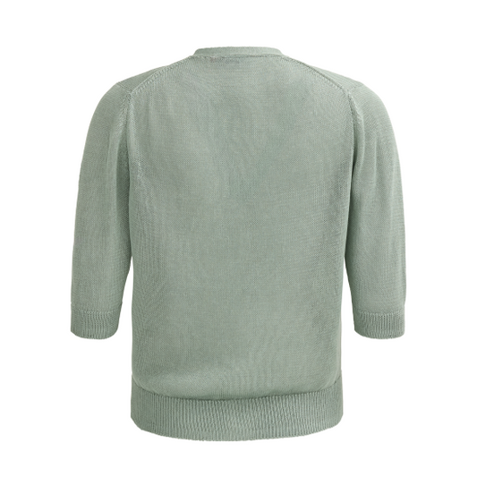 PWO Strickjacke Salbei