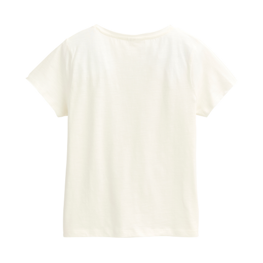 PWO Kurzarmshirt Weiß