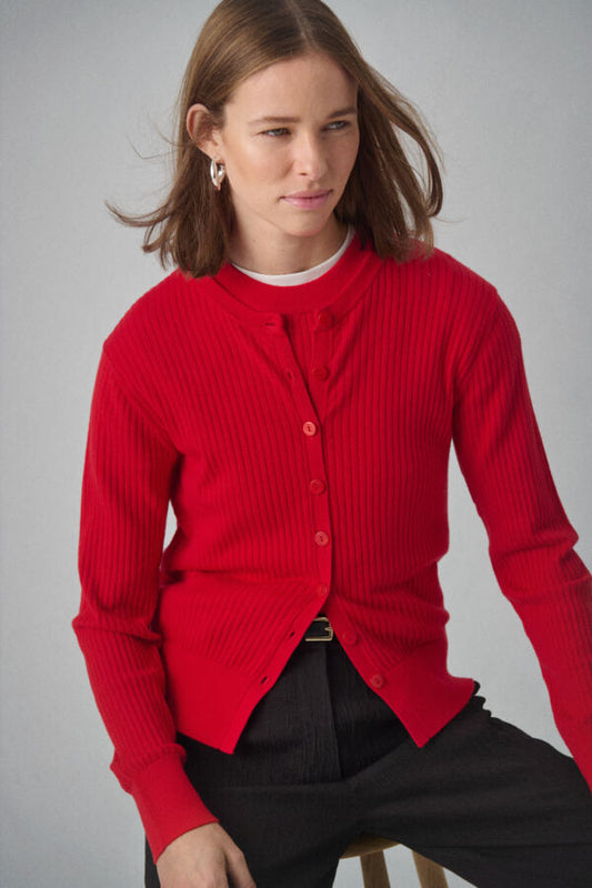 SLSpina Cardigan Goji Berry