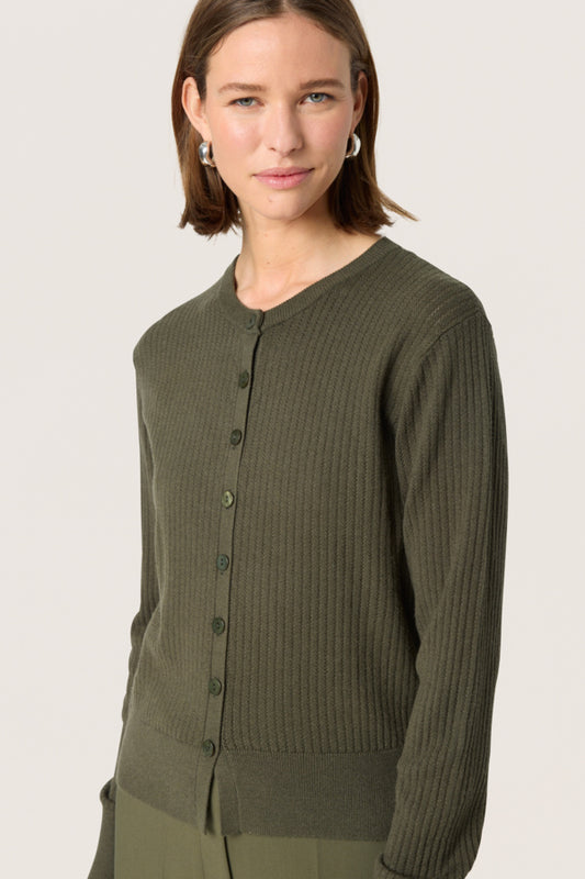 SLSpina Cardigan Grape Leaf