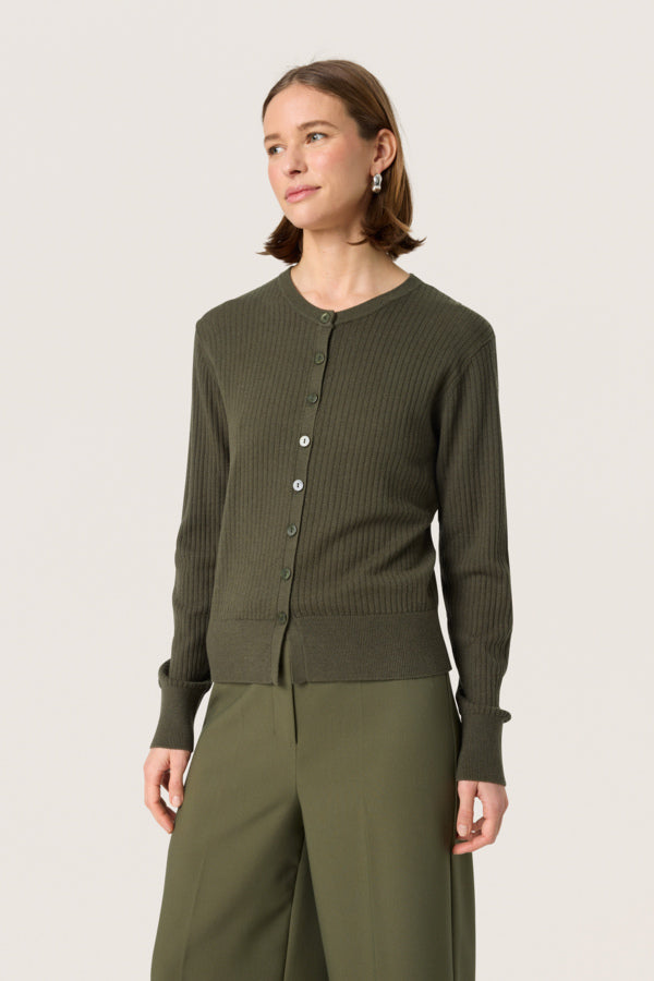 SLSpina Cardigan Grape Leaf
