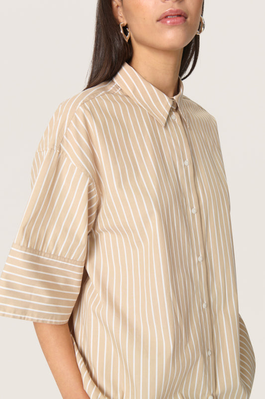 SLKally Shirt Travertine Stripes