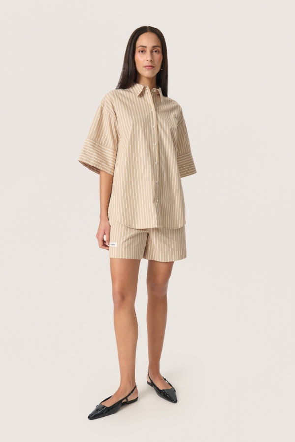 SLKally Shirt Travertine Stripes
