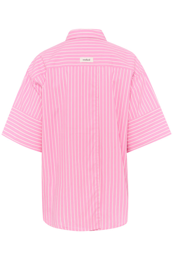 SLKally Shirt Rose Bloom Stripes