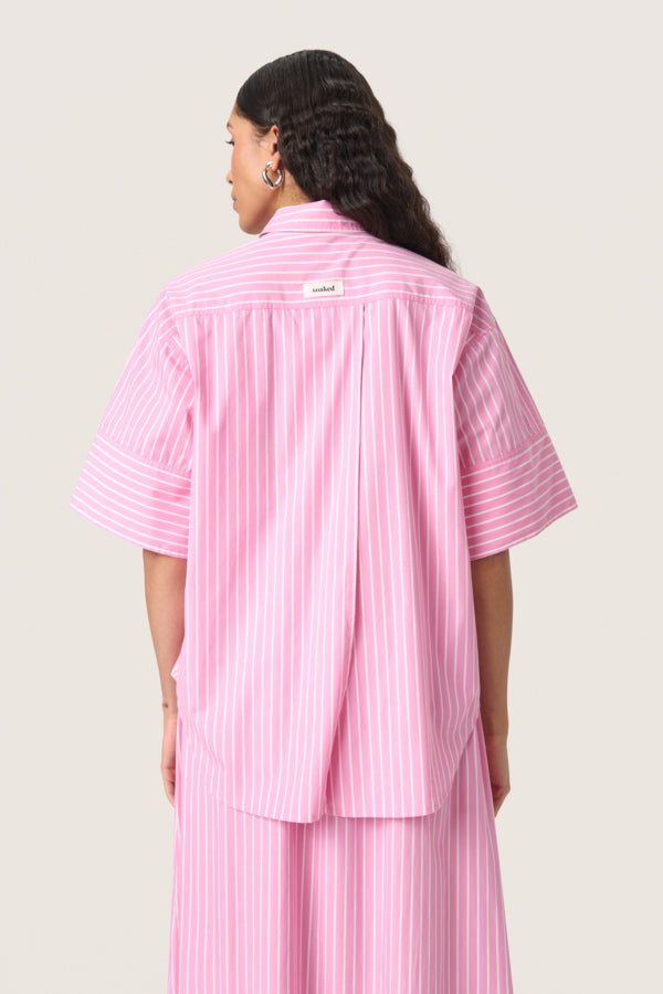 SLKally Shirt Rose Bloom Stripes
