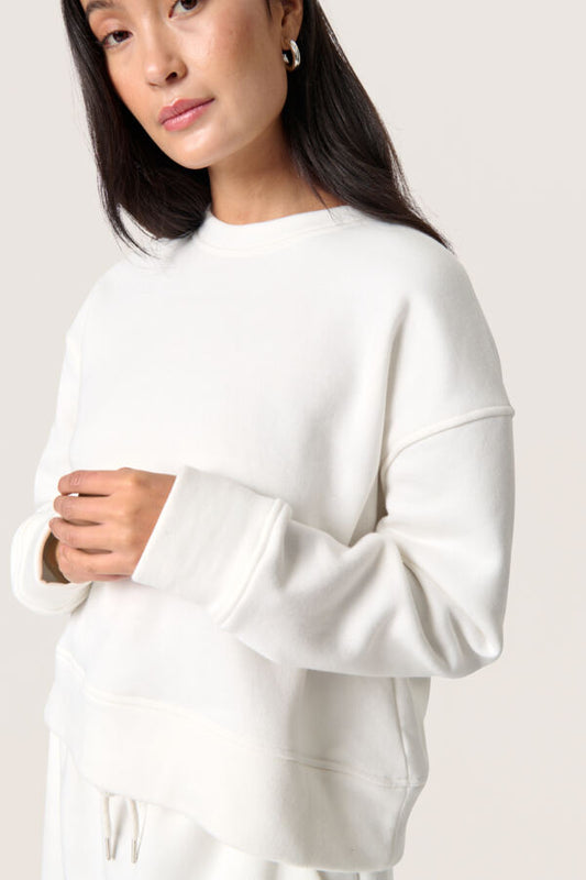 SLRolande Sweatshirt Broken White