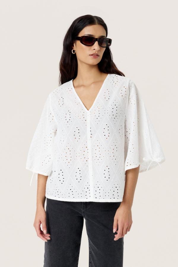 SLJoella Blouse Broken White