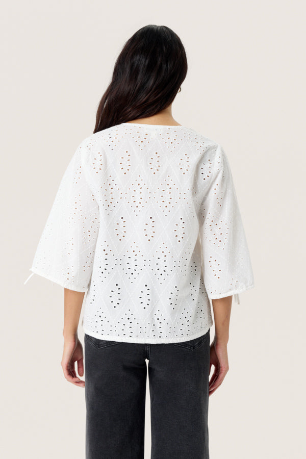 SLJoella Blouse Broken White