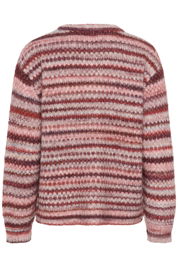 CUHazel Cardigan Red Melange