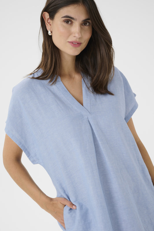 CUAZemina Short Kaftan Dress Serenity