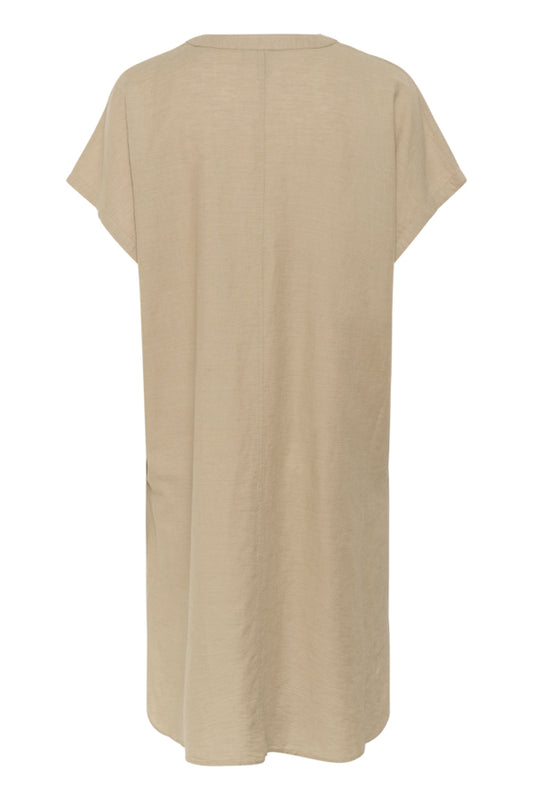 CUAZemina Short Kaftan Dress Dune