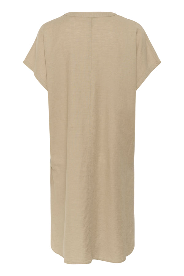 CUAZemina Short Kaftan Dress Dune