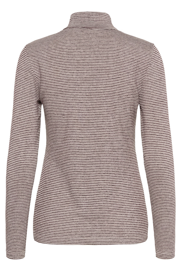 CUAlexandra Jersey Rollneck Bordeaux
