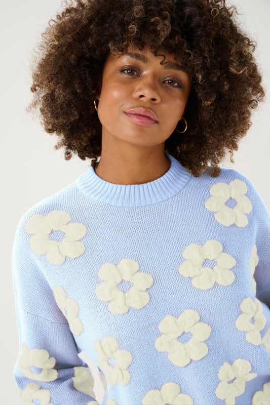 CUCharla Pullover Cashmere Blue