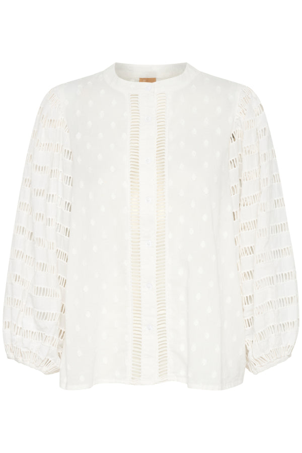 CUTaro Shirt Spring Gardenia