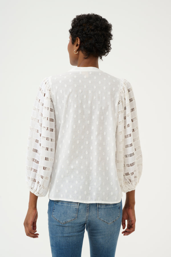 CUTaro Shirt Spring Gardenia