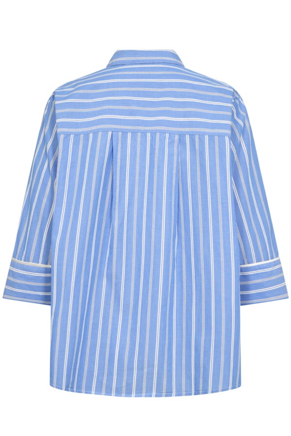 CUPetra Shirt Blue Stripe