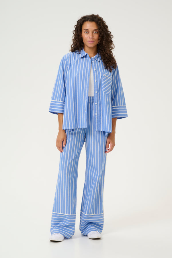 CUPetra Shirt Blue Stripe