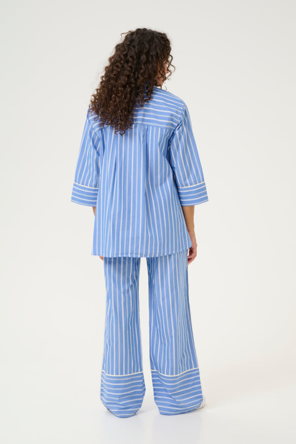 CUPetra Shirt Blue Stripe