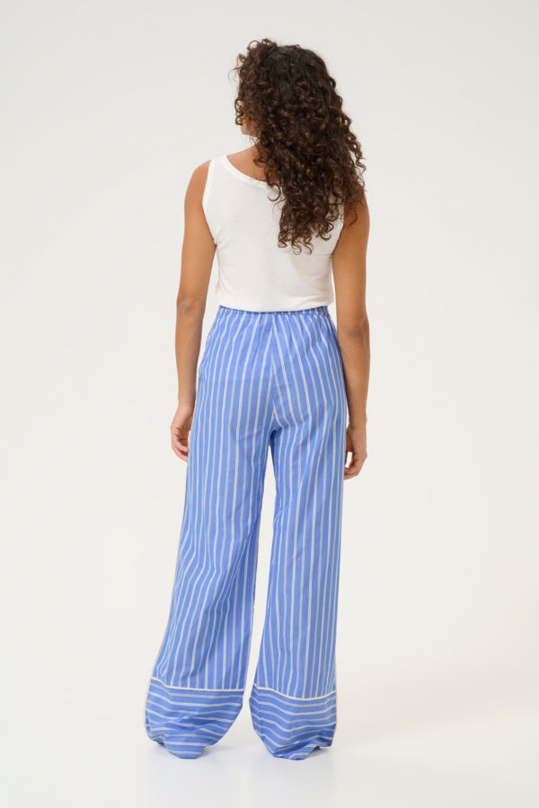 CUPetra Pants Blue Stripe