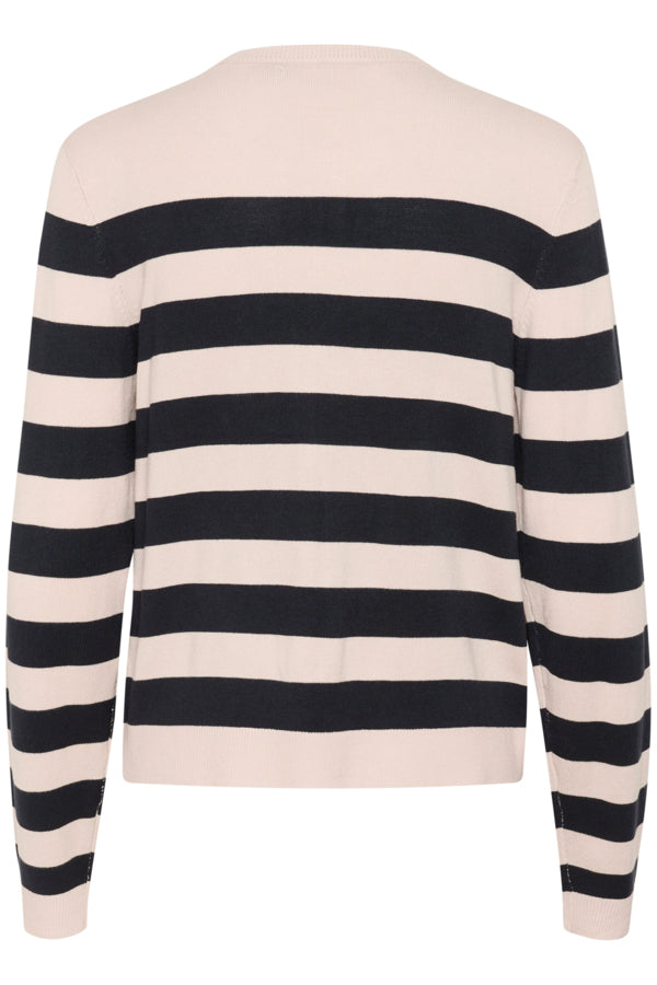 CUSabi Annemette Cardigan Whitecap Salute Stripe