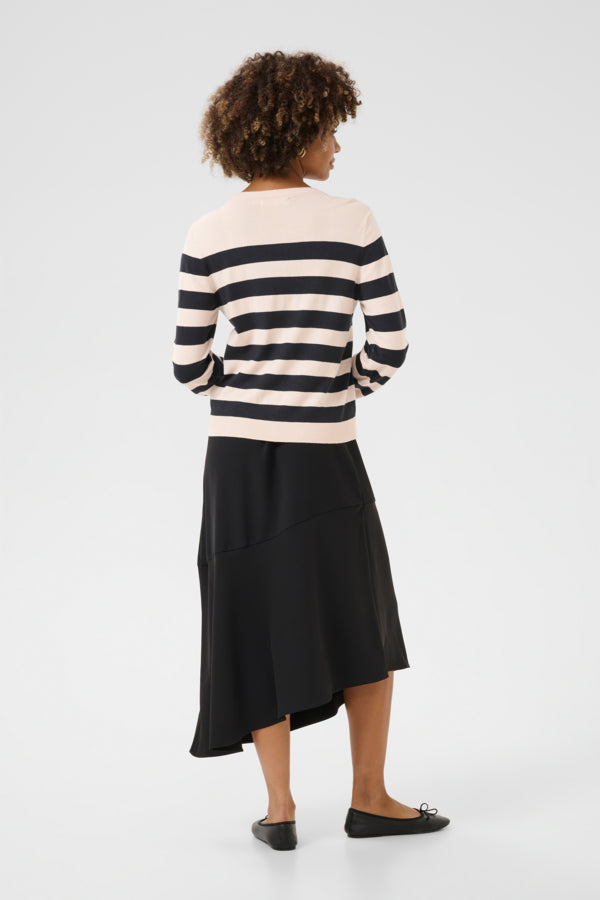 CUSabi Annemette Cardigan Whitecap Salute Stripe