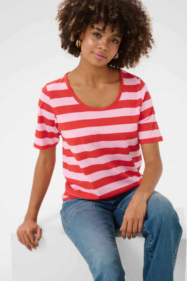 CUBenzo Deia T-Shirt Fiery Red